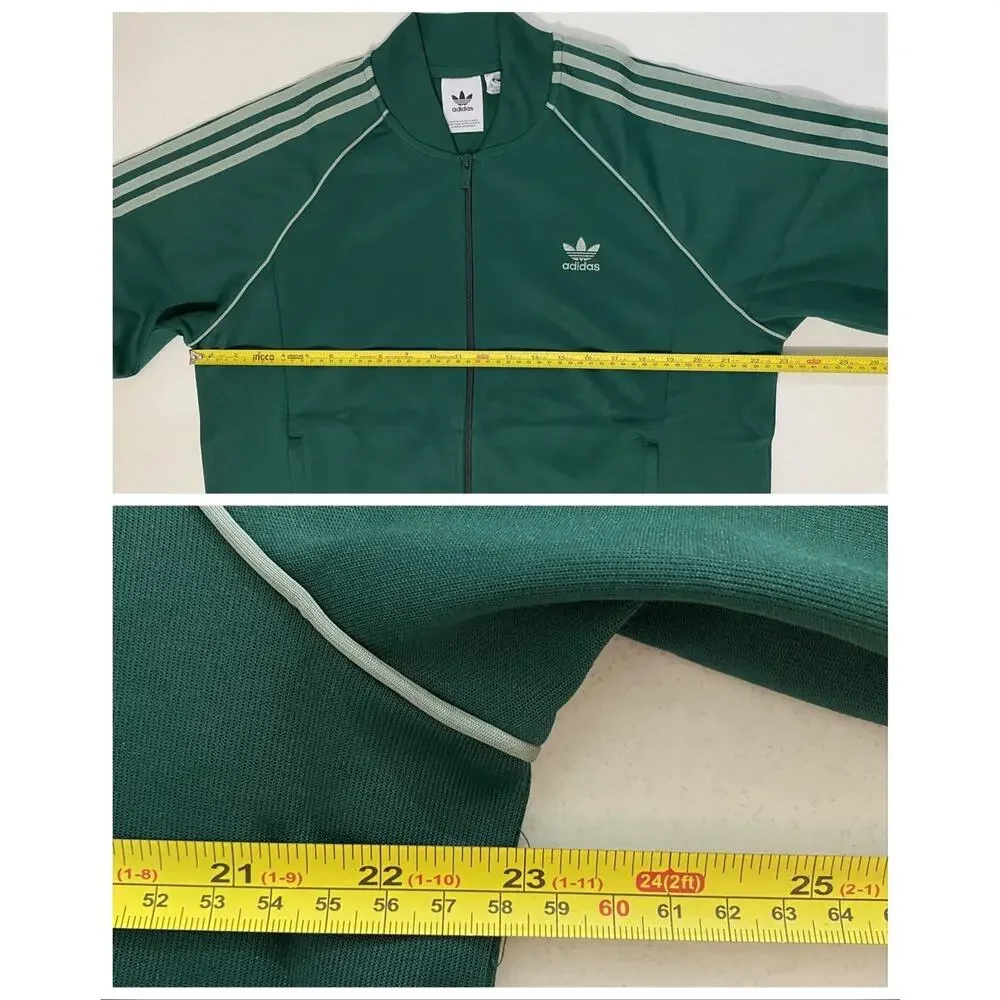 Adidas Originals Classic Superstar Tracksuit Collegiate Green Size L